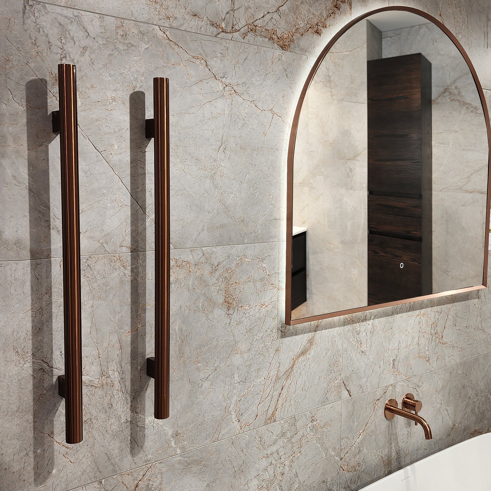 code-nature-vertical-heated-towel-rail-brushed-copper
