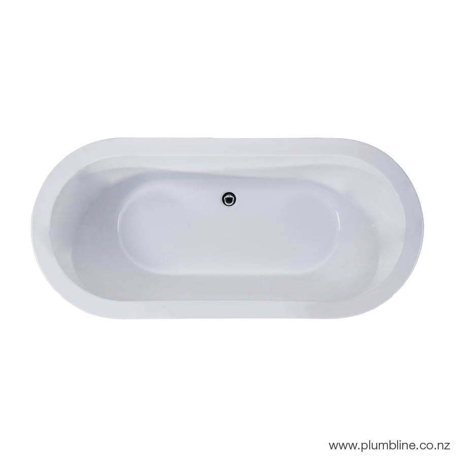 plumbline-1680-oval-drop-in-bath