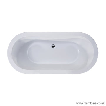 plumbline-1680-oval-drop-in-bath