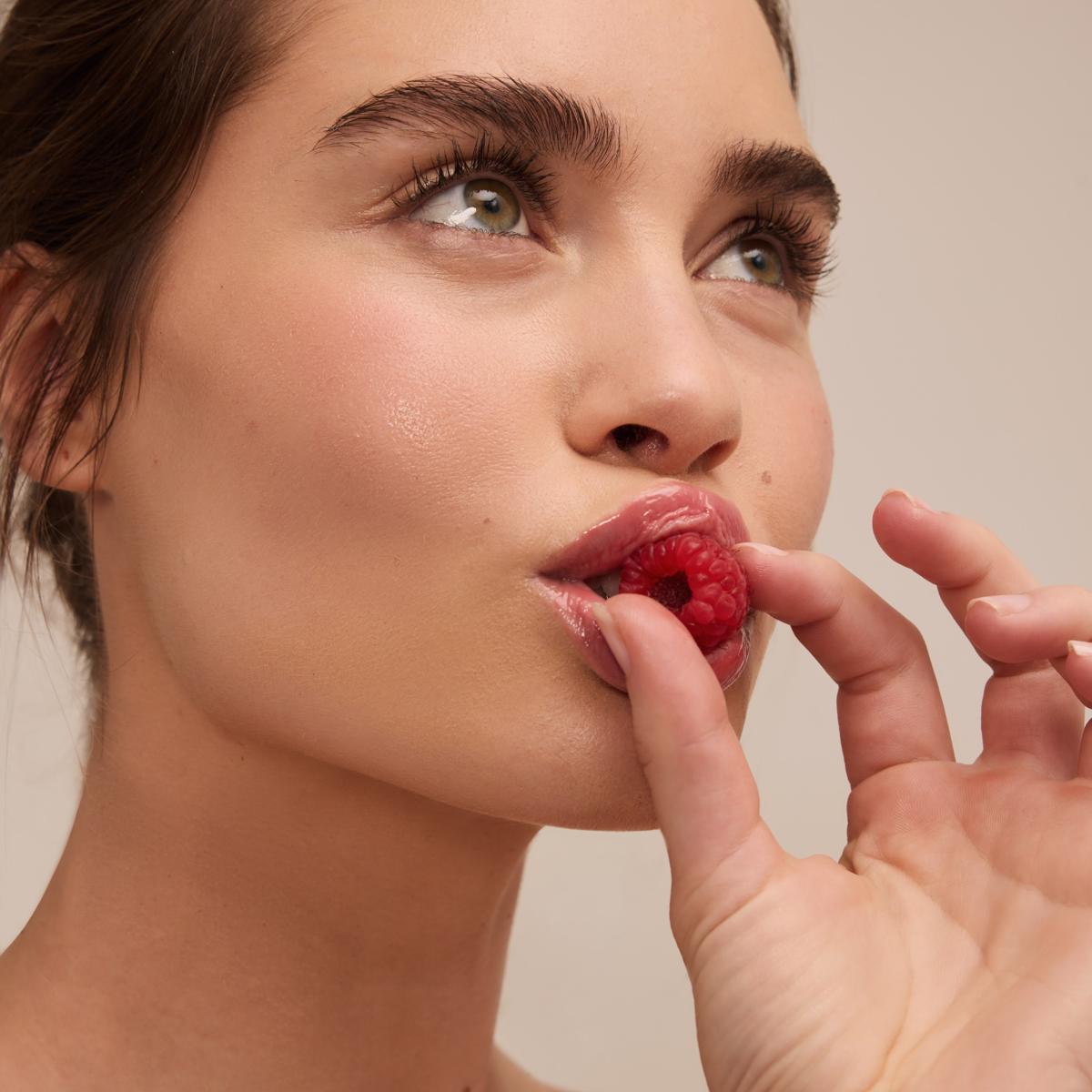 al.ive body Tinted Lip Butter Raspberry Blossom - product shot