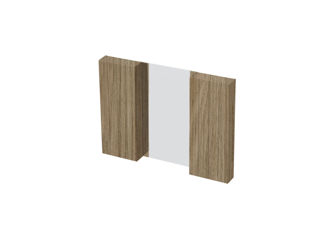 St Michel Savoy 1200 Double Door Mirror Cabinet