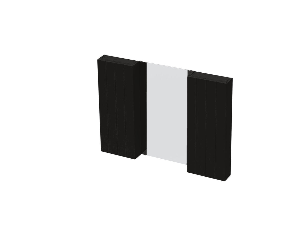 St Michel Savoy 1200 Double Door Mirror Cabinet