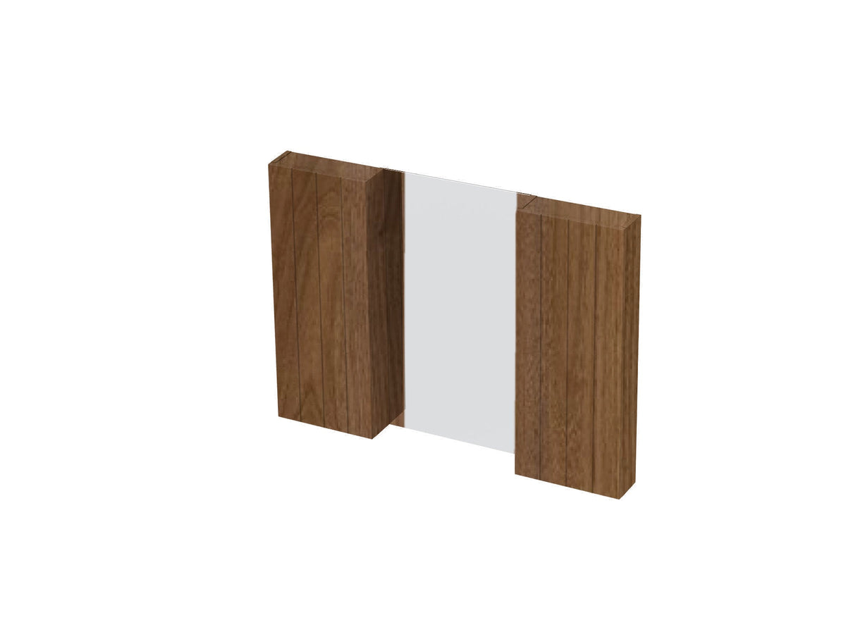 St Michel Savoy 1200 Double Door Mirror Cabinet
