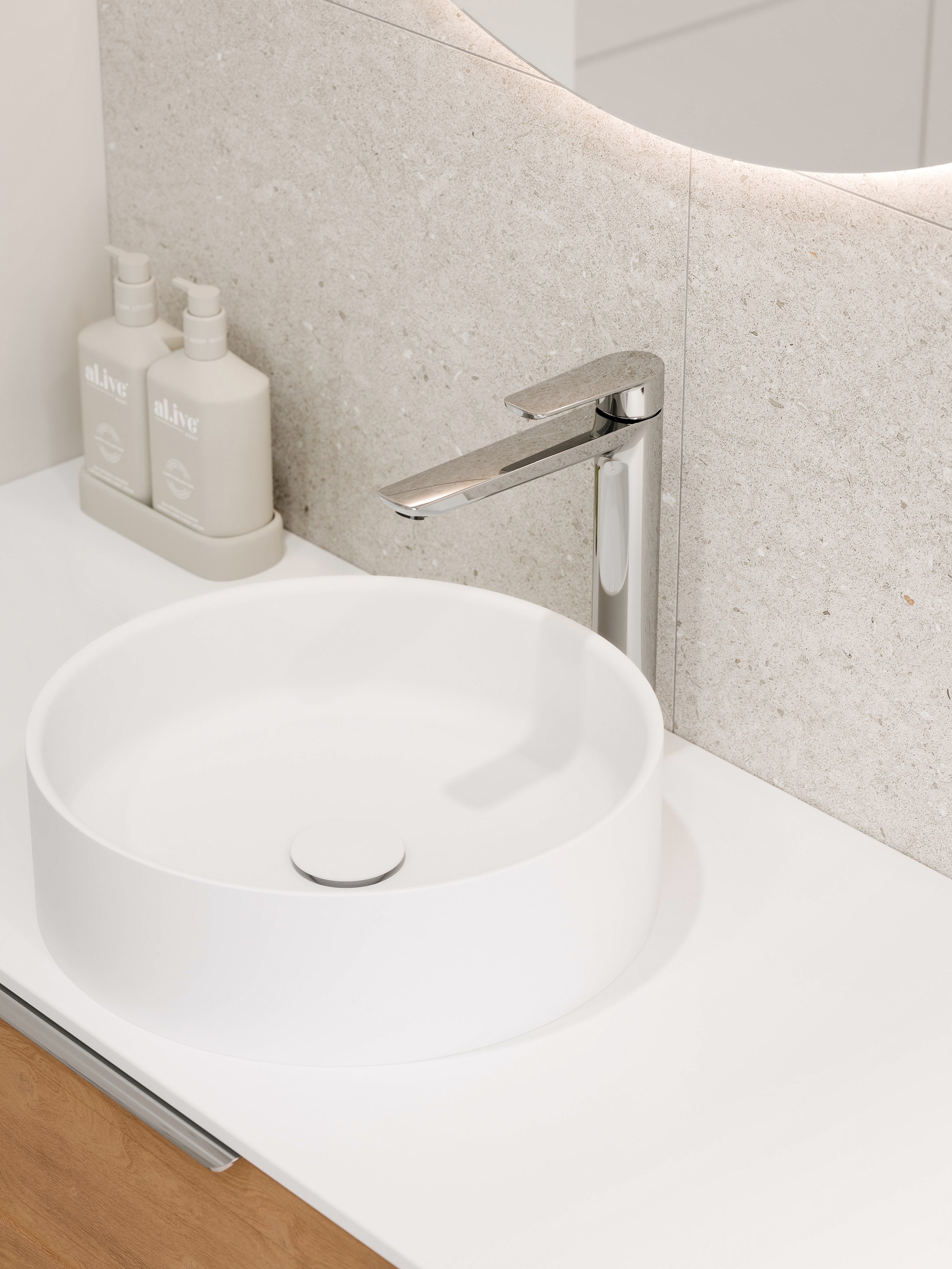 CODE LINEARE TALL BASIN MIXER RANGE