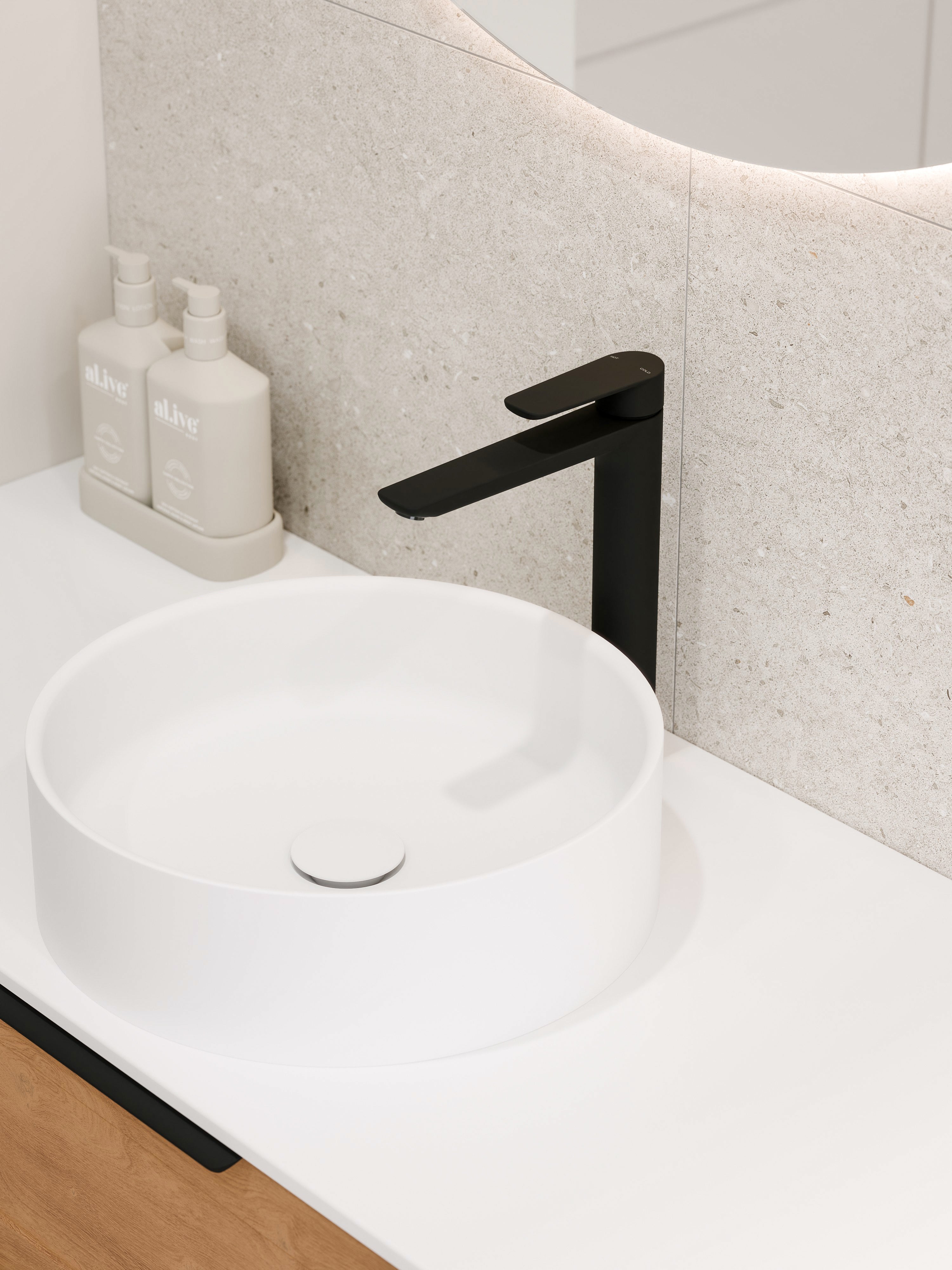 CODE LINEARE TALL BASIN MIXER RANGE