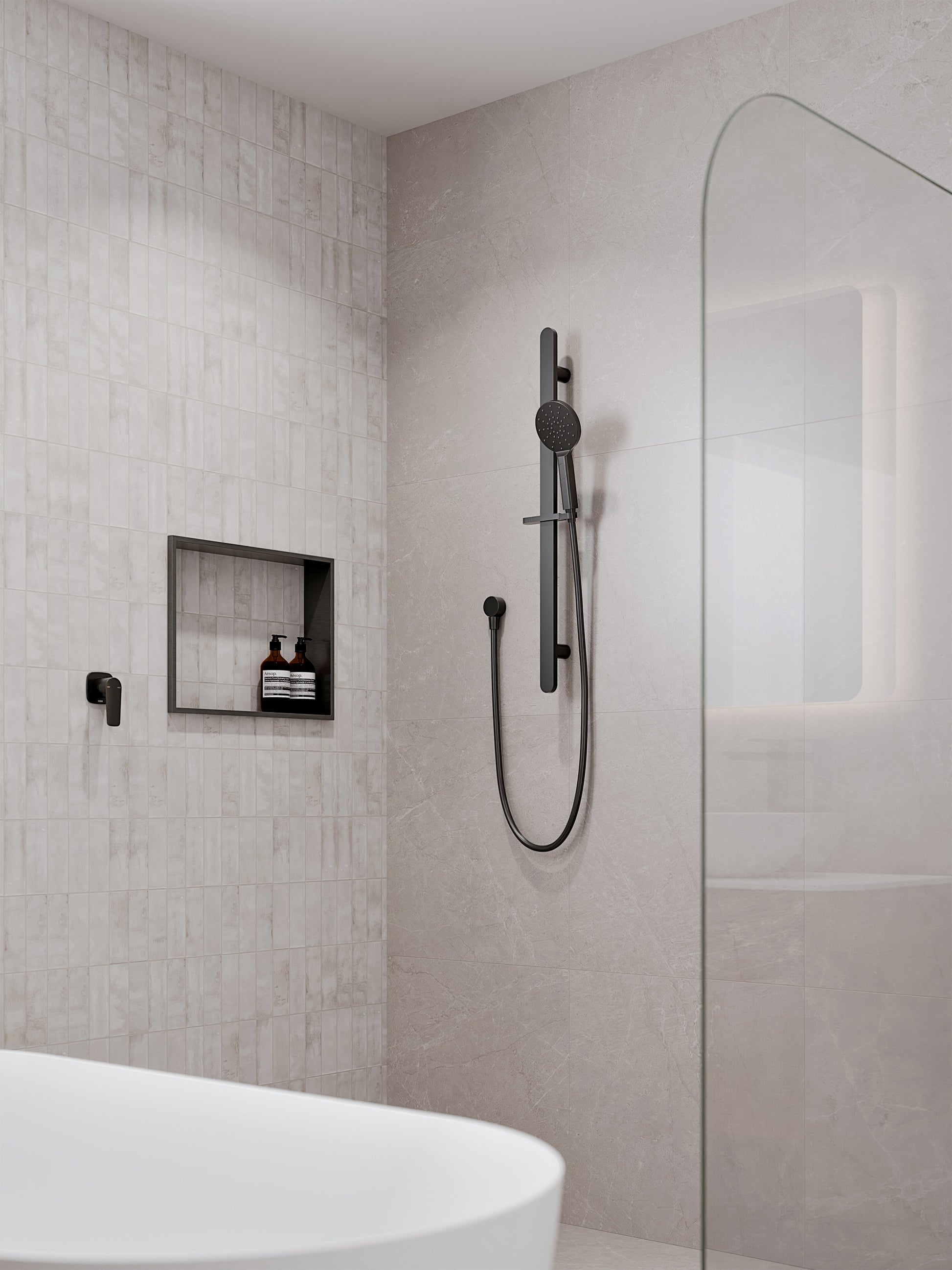 lineare-slide-shower-gunmetal