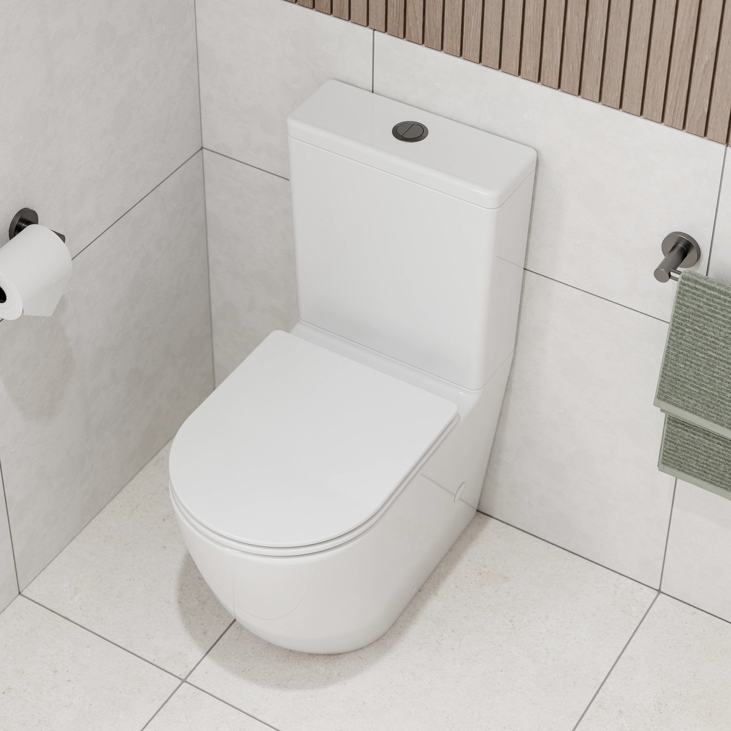 Code Universal Coloured Toilet Flush Buttons - 7 Colours