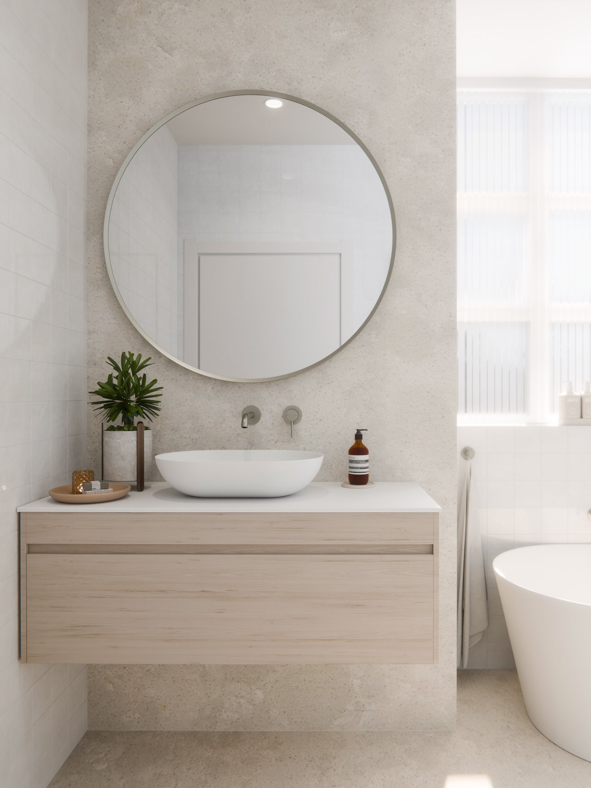 code-interiors-luxe-contemporary-wall-hung-vanity-hamptons-elm-timberland-finish-single-drawer-single-vessel-basin