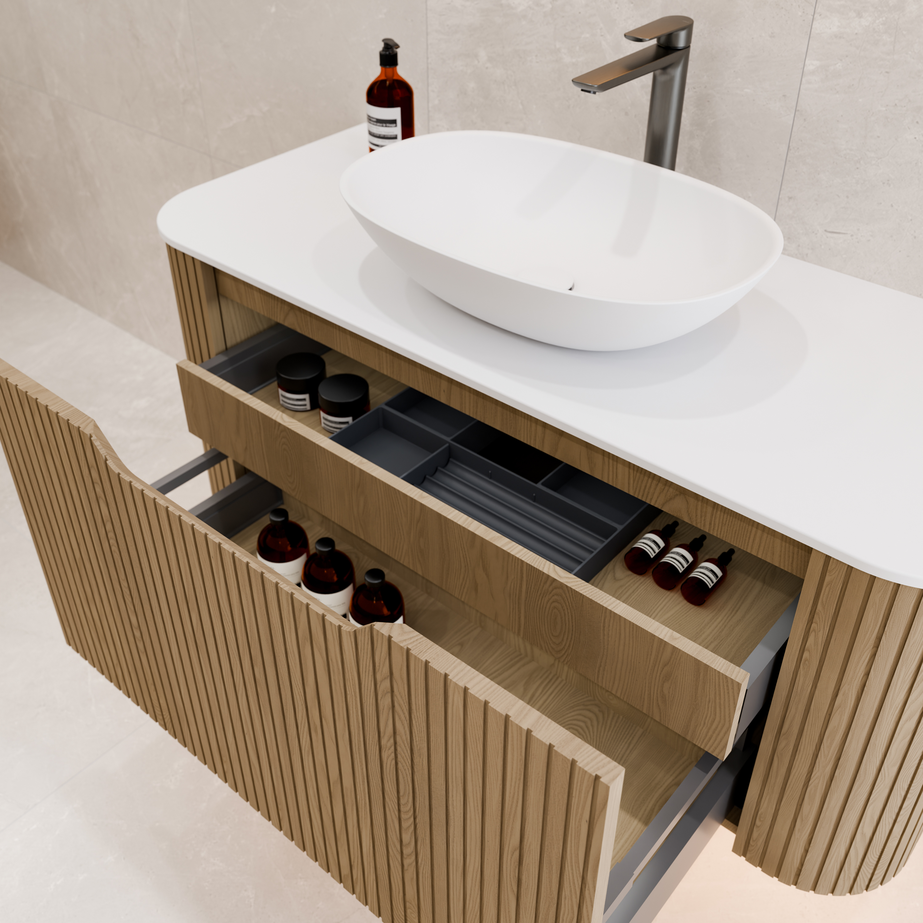Code Sora 900 Vanity | Slab Top