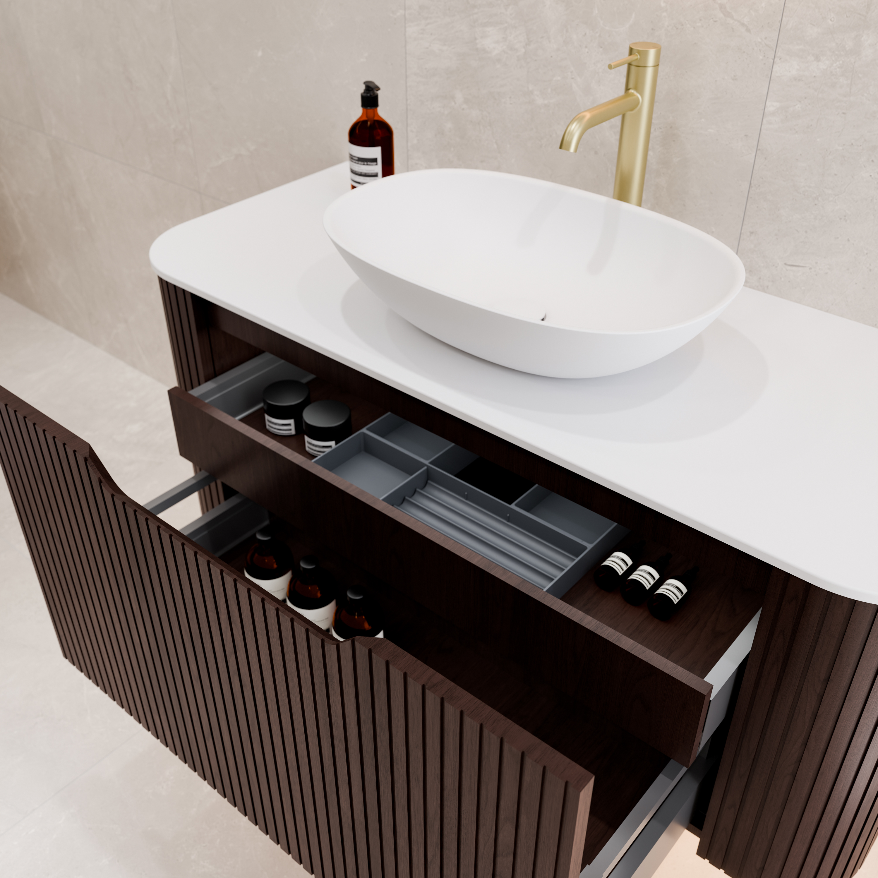 Code Sora 900 Vanity | Slab Top