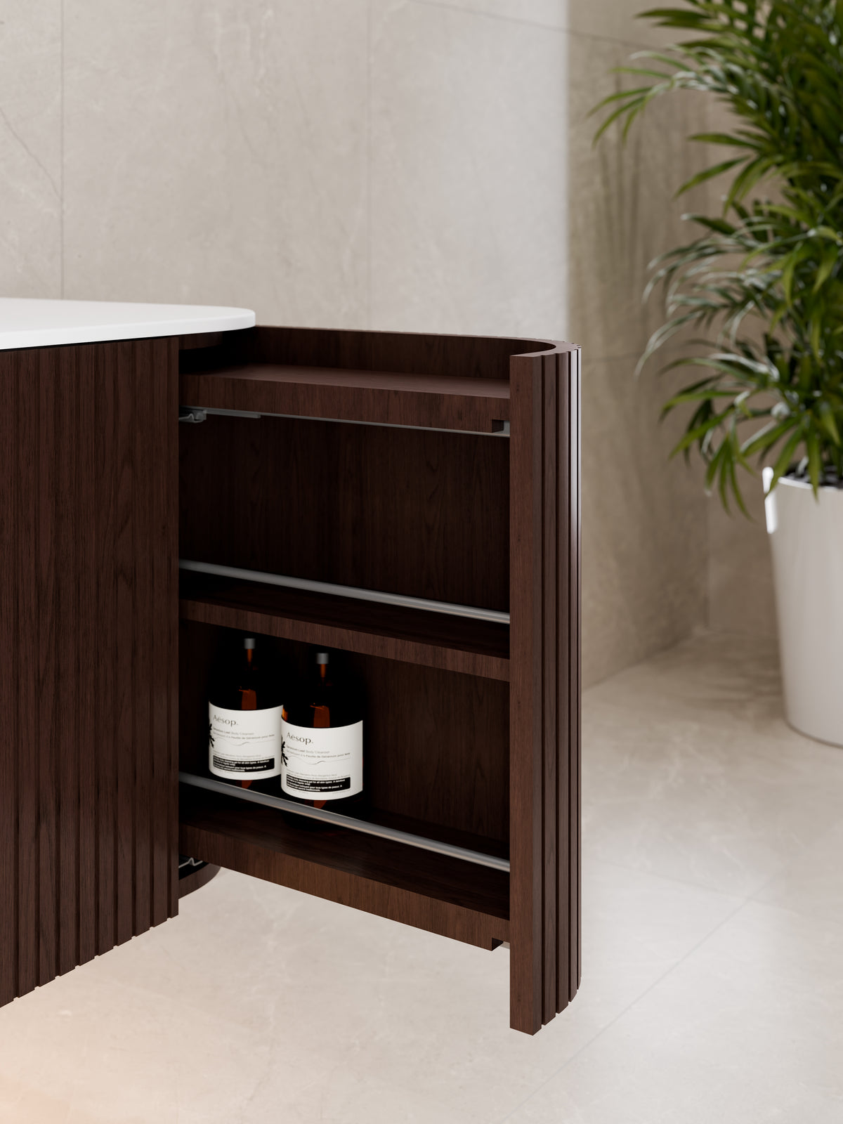 Multi Vanity Inset Code Sora 1500 Vanity | Double Inset Basin – Elite Bathroomware