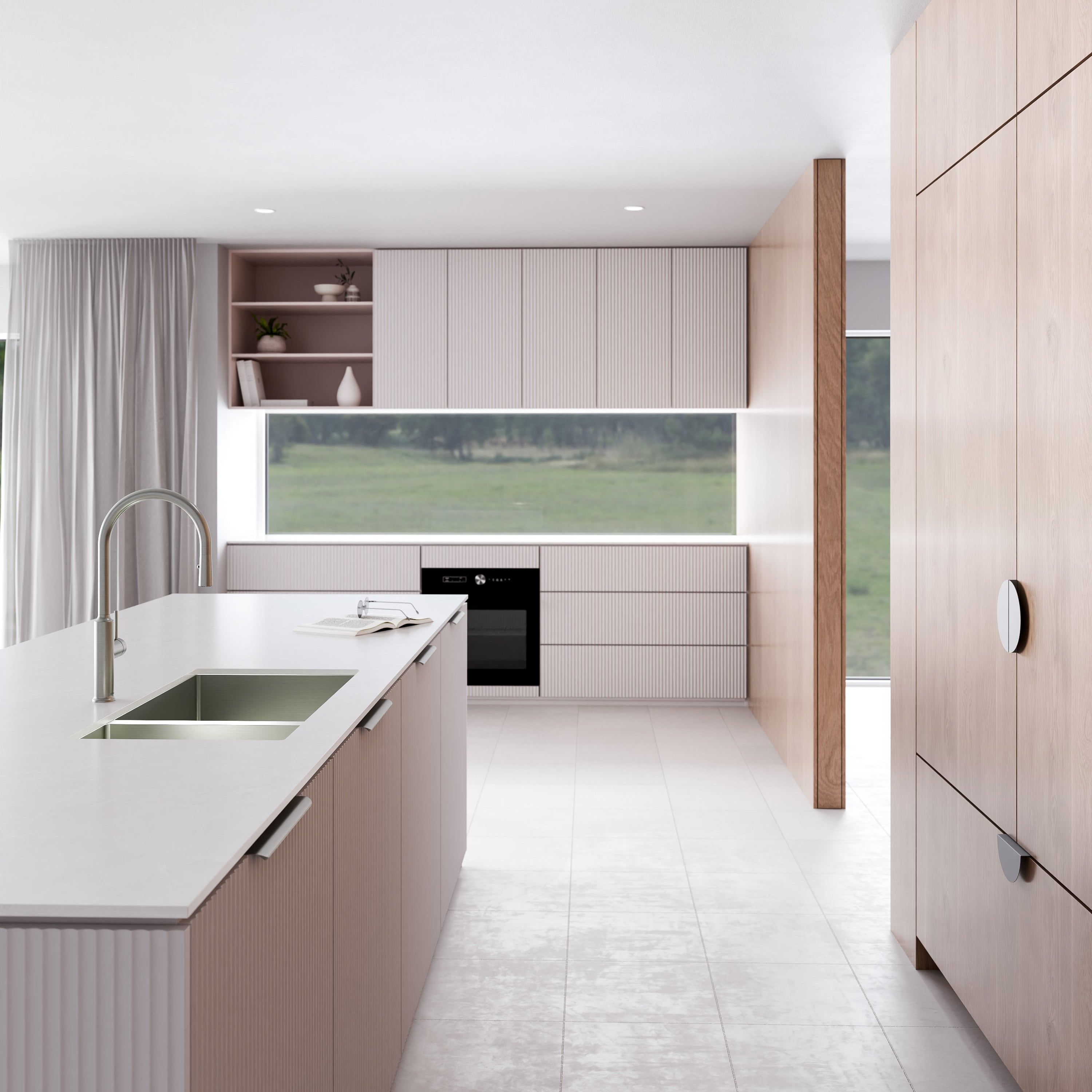 Code Aspen 650 (450+200) Double Bowl Sink