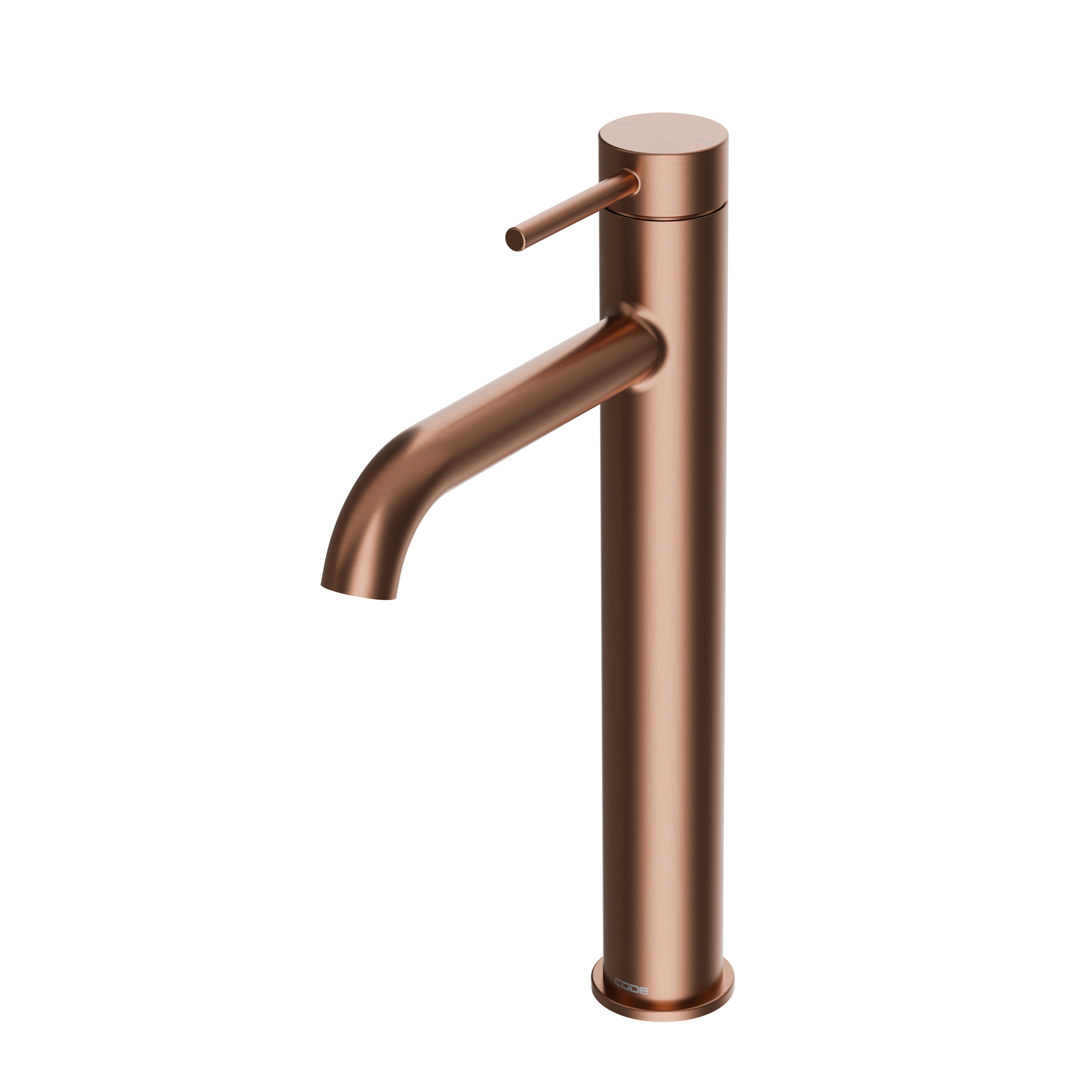 code-nature-tall-basin-mixer-brushed-copper