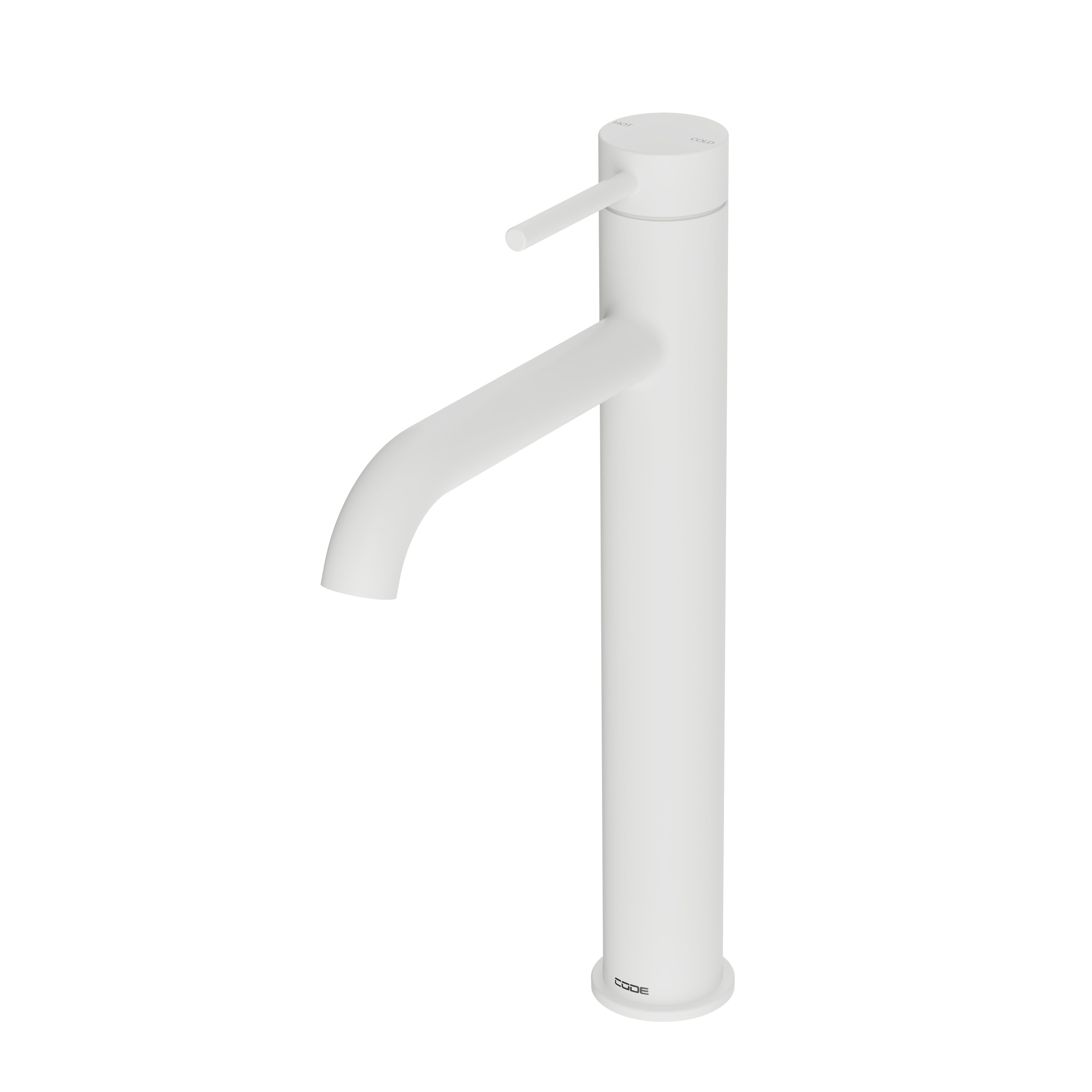 code-nature-tall-basin-mixer-matte-white