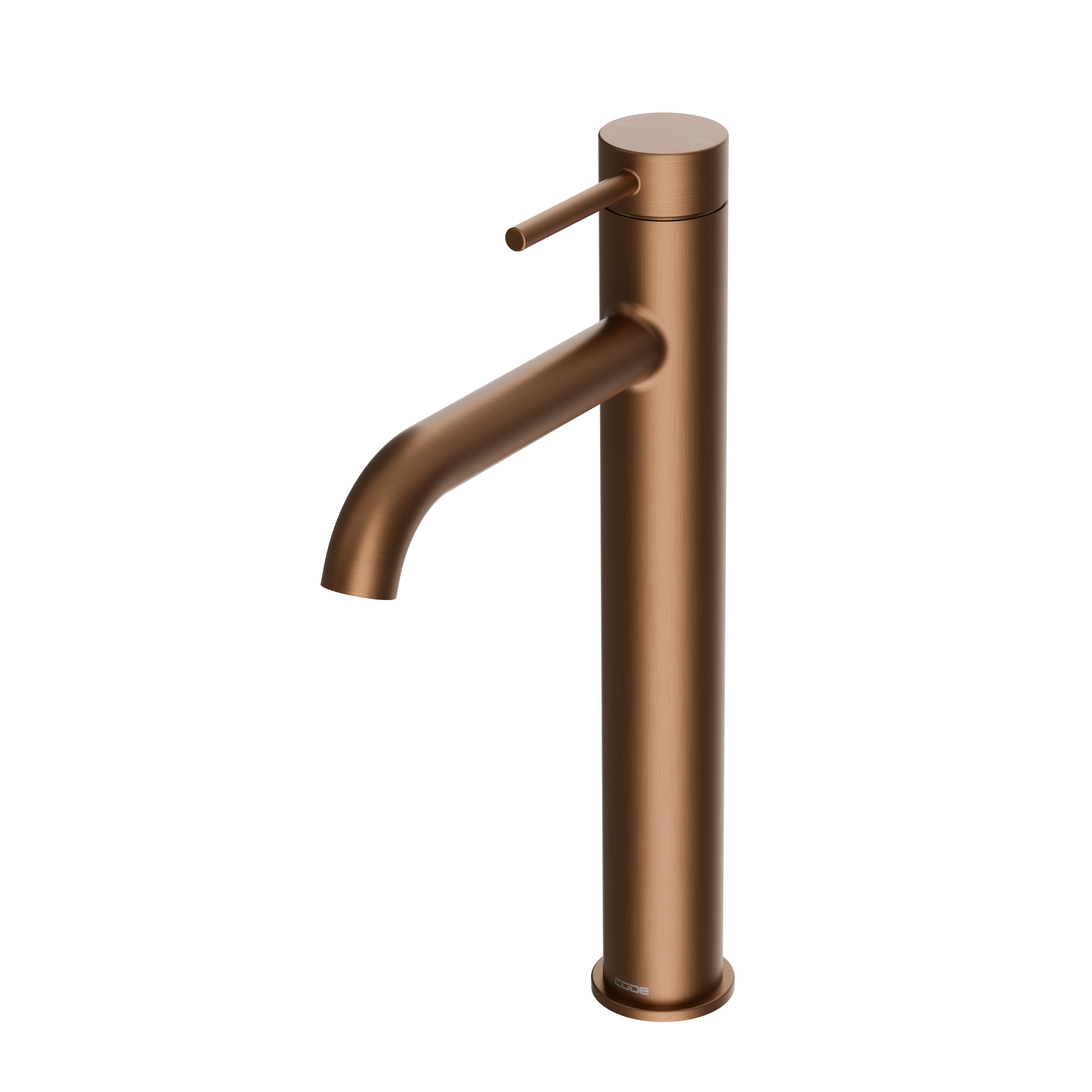 code-nature-tall-basin-mixer-brushed-bronze