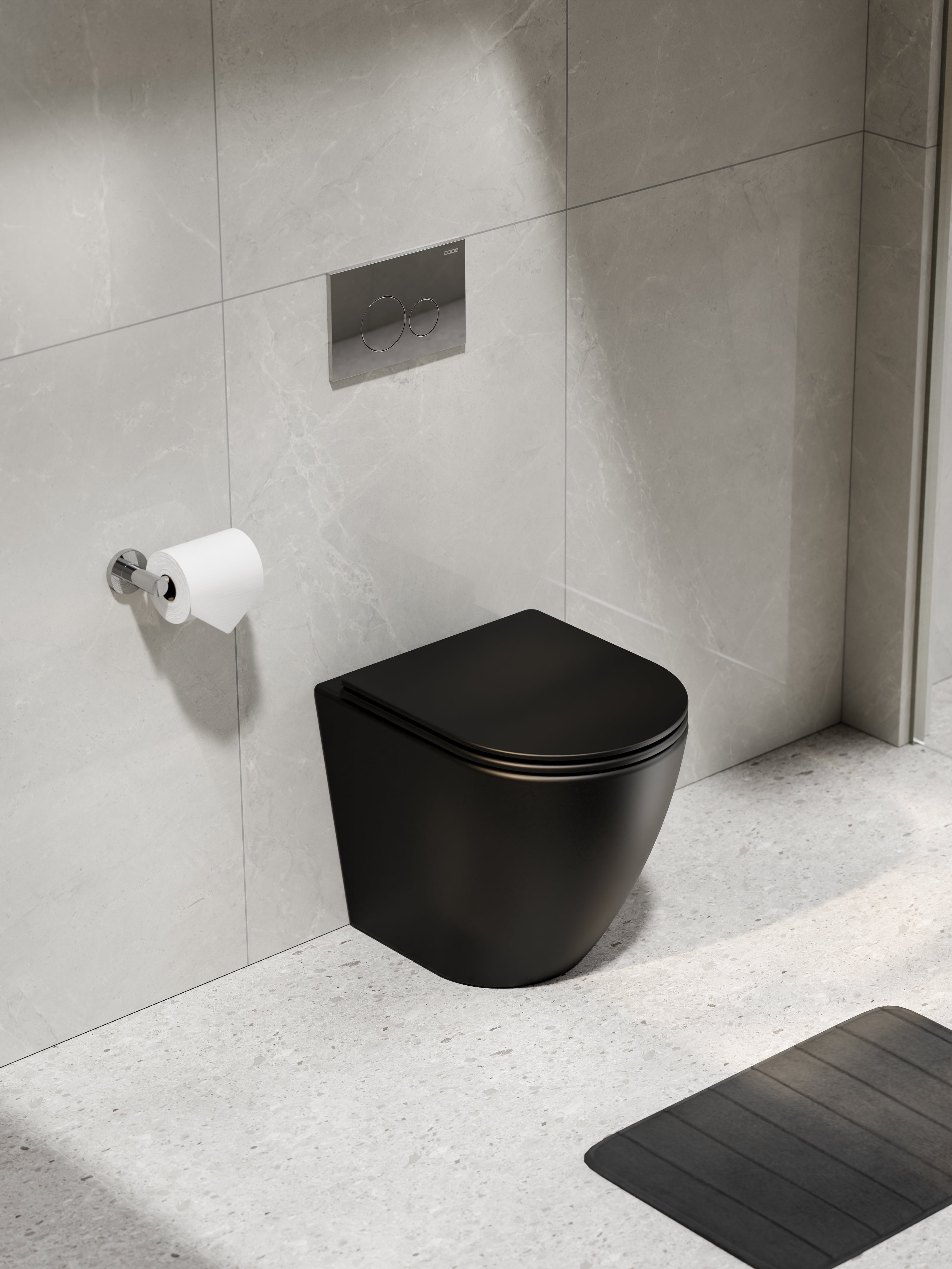 code-flow-typhoon-inwall-floorstanding-matte-black-toilet-suite-chrome-button