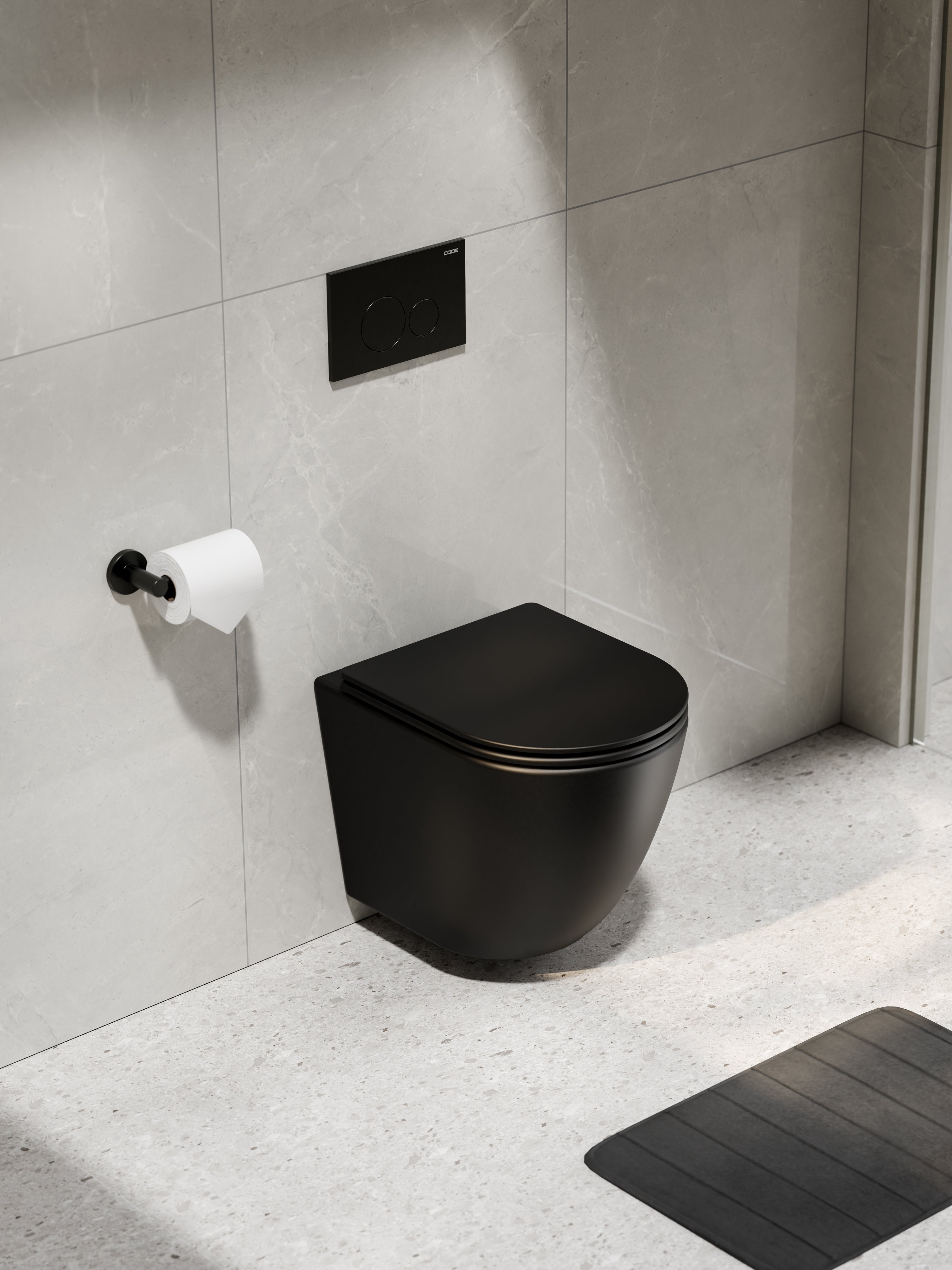 CODE-FLOW-TYPHOON-WALL-HUNG-MATTE-BLACK-TOILET-SUITE-GUNMETAL-BUTTON