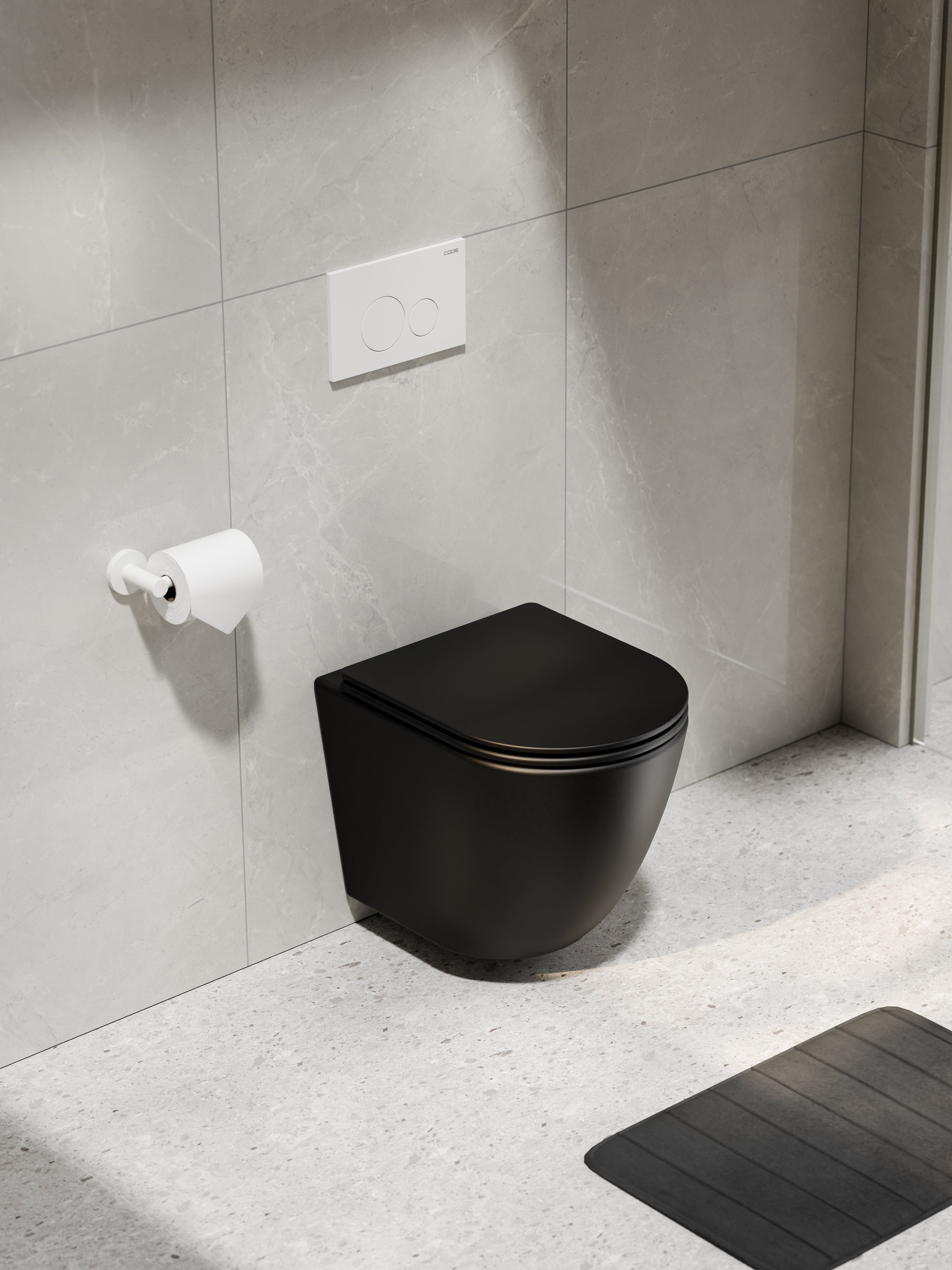 CODE-FLOW-TYPHOON-WALL-HUNG-TOILET-SUITE-MATTE-BLACK-BUTTON