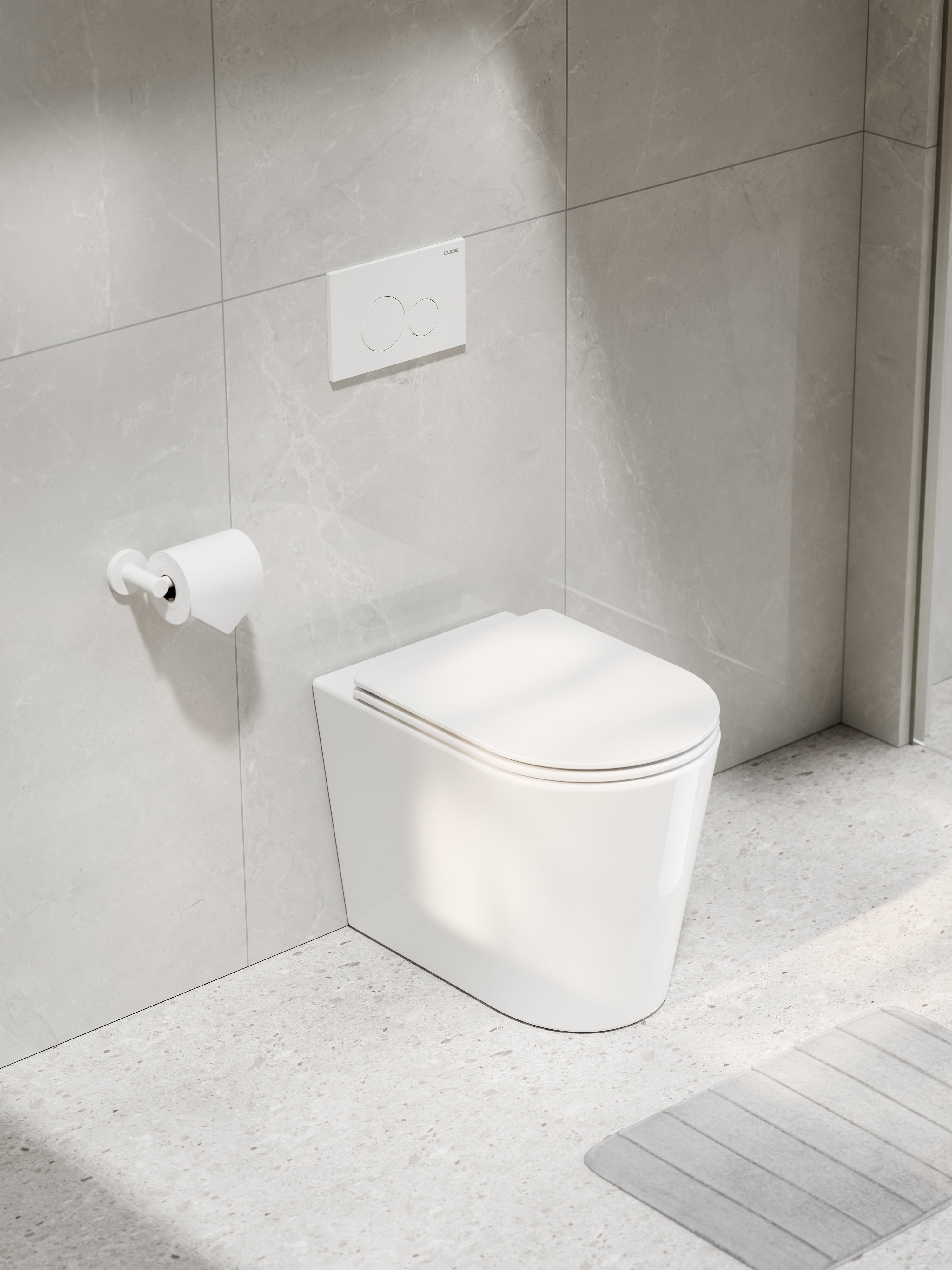 pure-typhoon-in-wall-cistern-toilet-suite-with-matte-white-flush-panel-in-bathroom-setting