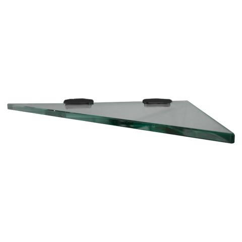 Glass shelf for shower