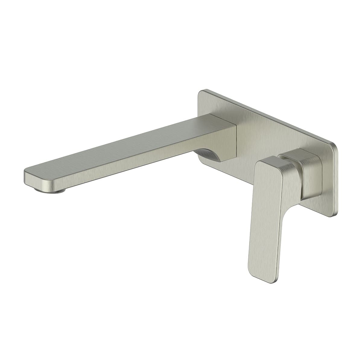 GREENS SWEPT WALL BASIN MIXER W/PLATE