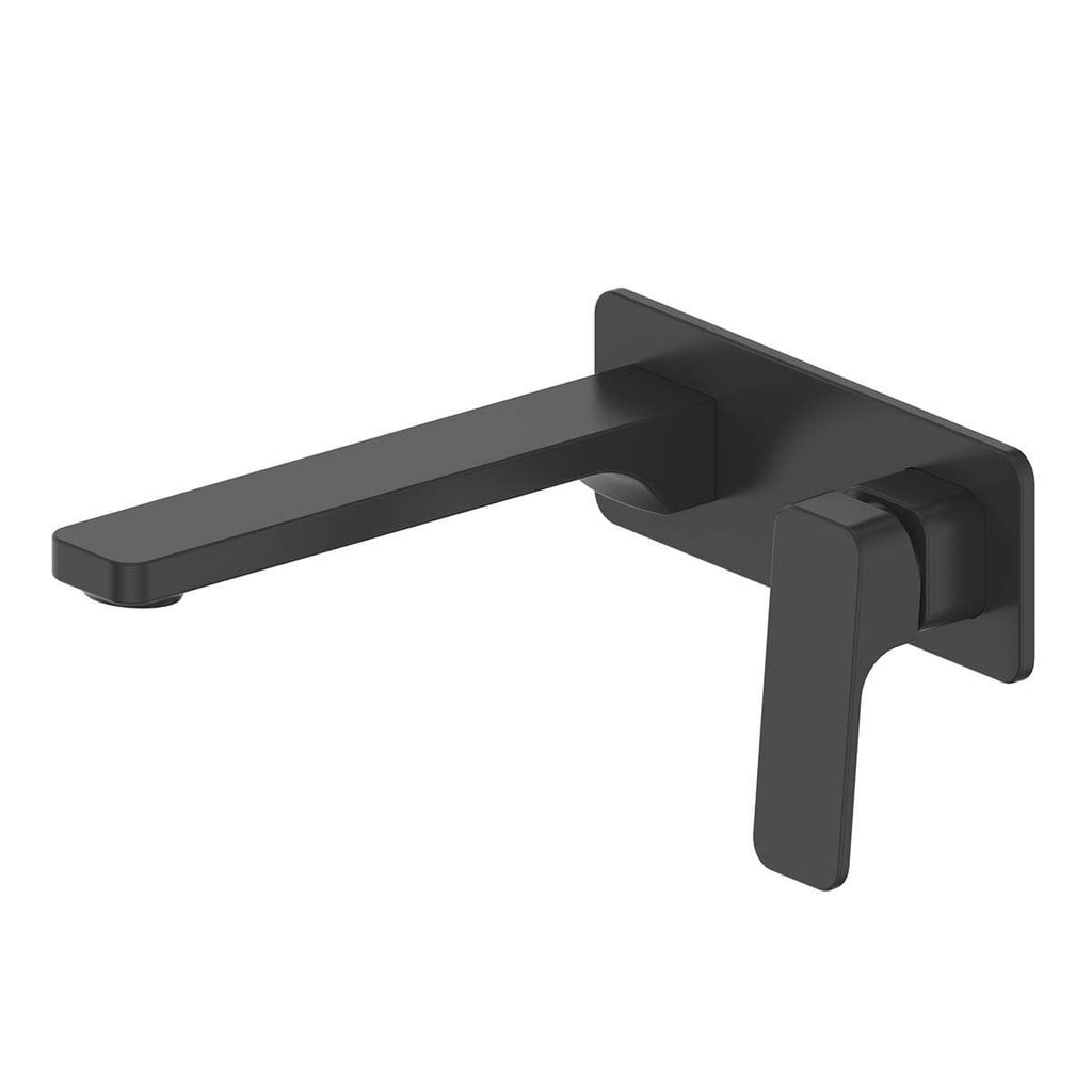 GREENS SWEPT WALL BASIN MIXER W/PLATE