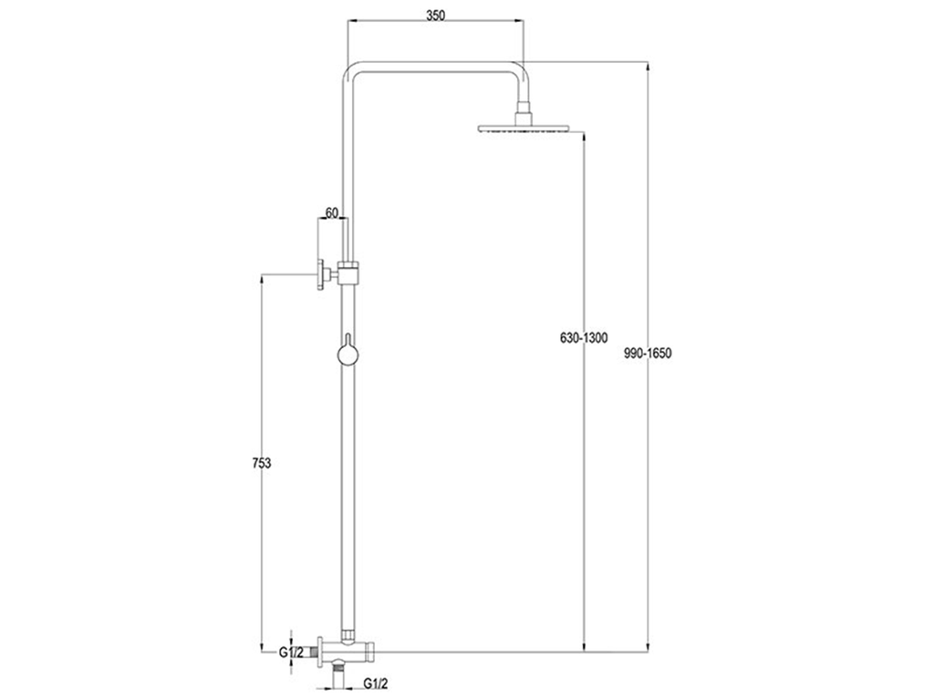 waterware-carbon-shower-system-black-spec-sheet