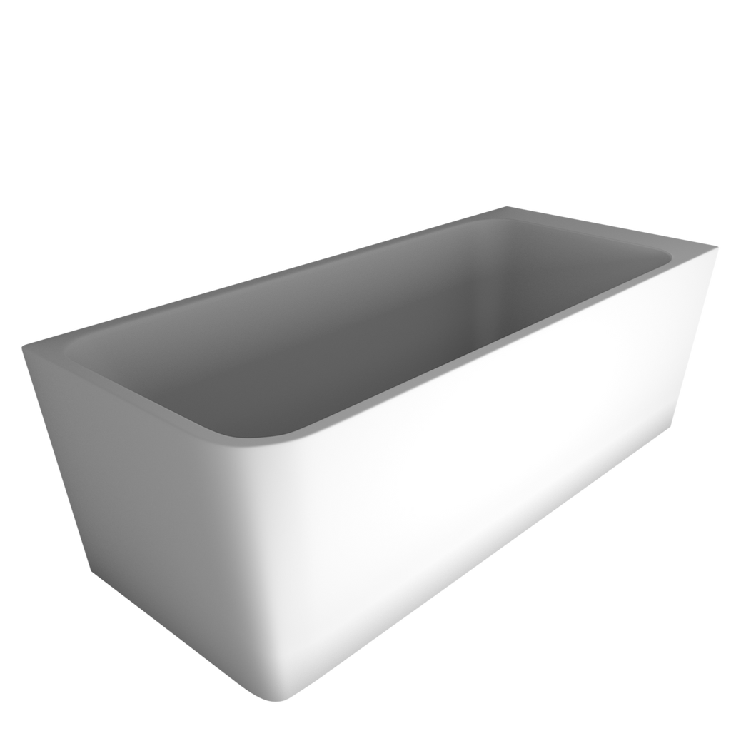 BACK_TO_WALL_CORNER_BATH_TUB_WHITE_GLOSS_ACRYLIC