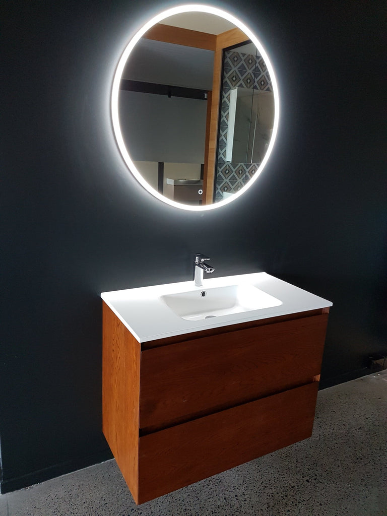 LED MIRROR WITH DEMISTER