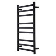 HEIRLOOM STUDIO 1 NOIR HEATED TOWEL LADDER 1025X600MM BLACK