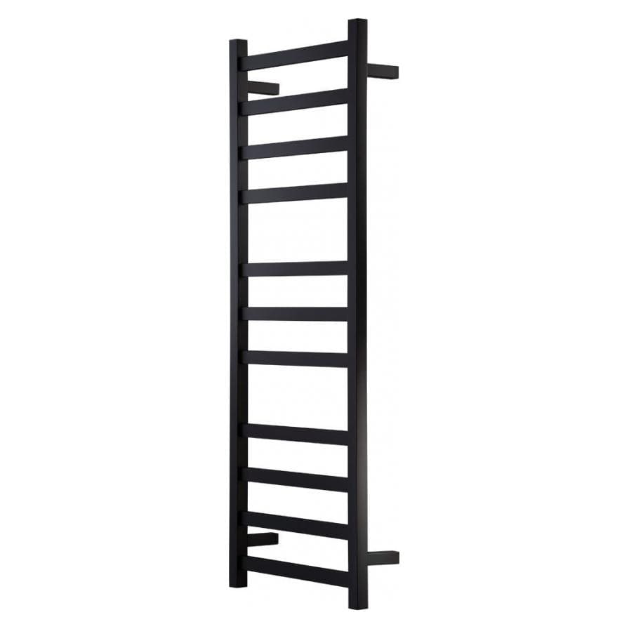 HEIRLOOM STUDIO 1 NOIR HEATED TOWEL LADDER 1220X440MM BLACK