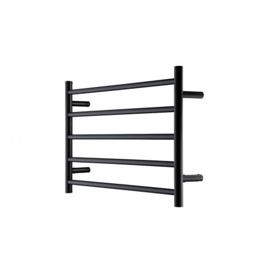 HEIRLOOM GENESIS NERO HEATED TOWEL LADDER 510X850MM BLACK