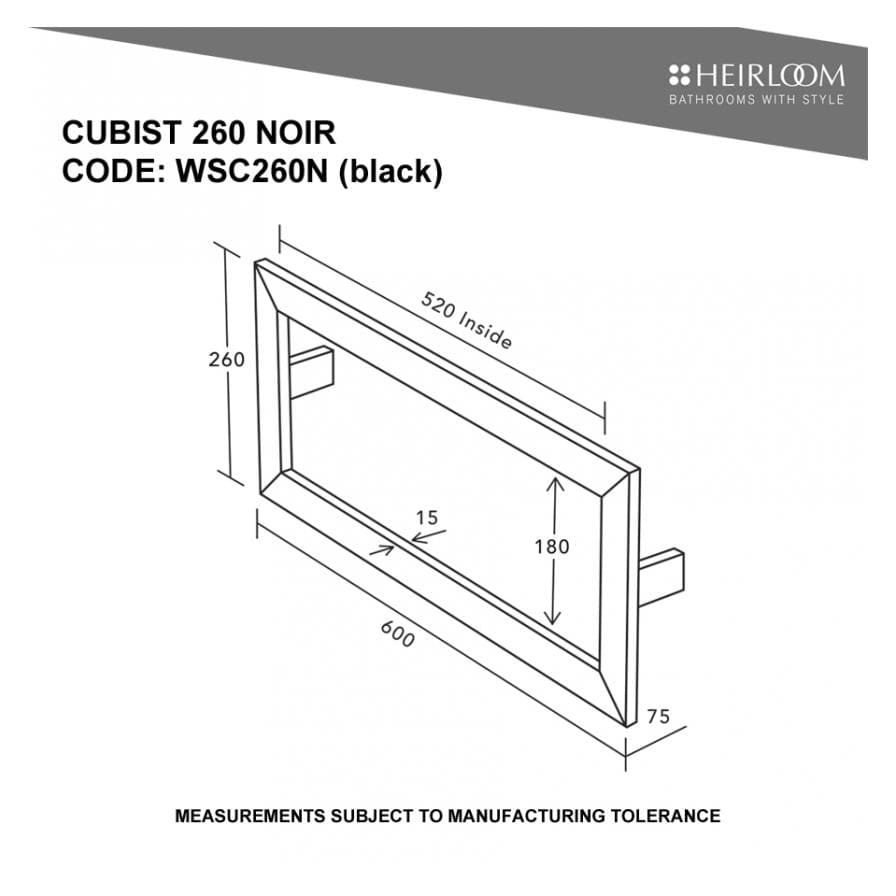 heirloom-cubist-260-towel-warmer-spec-sheet