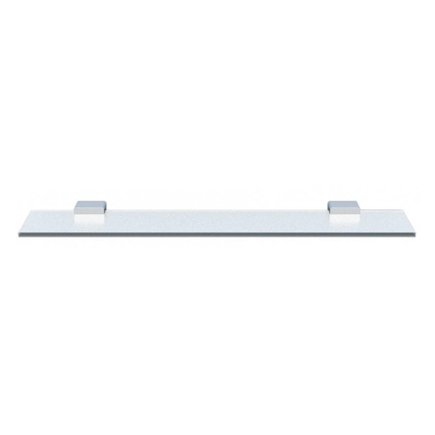 HEIRLOOM STUDIO 1 GLASS SHELF CHROME