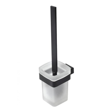 HEIRLOOM STUDIO 1 WALL MOUNTED TOILET BRUSH SET BLACK