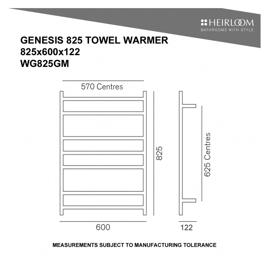 heirloom-genesis-towel-warmer-gunmetal-spec-sheet