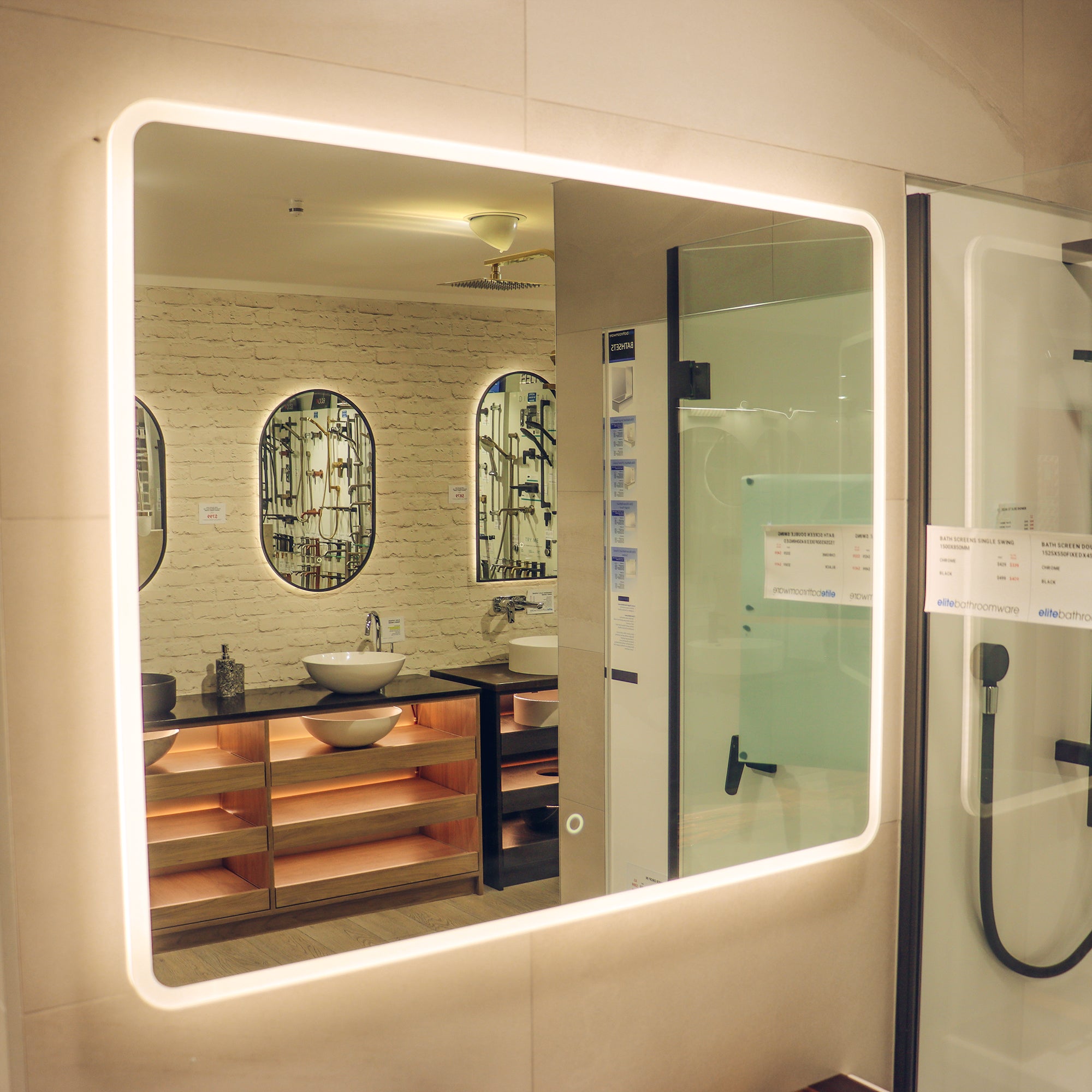 CODE SOLACE RECTANGLE LED MIRROR RANGE