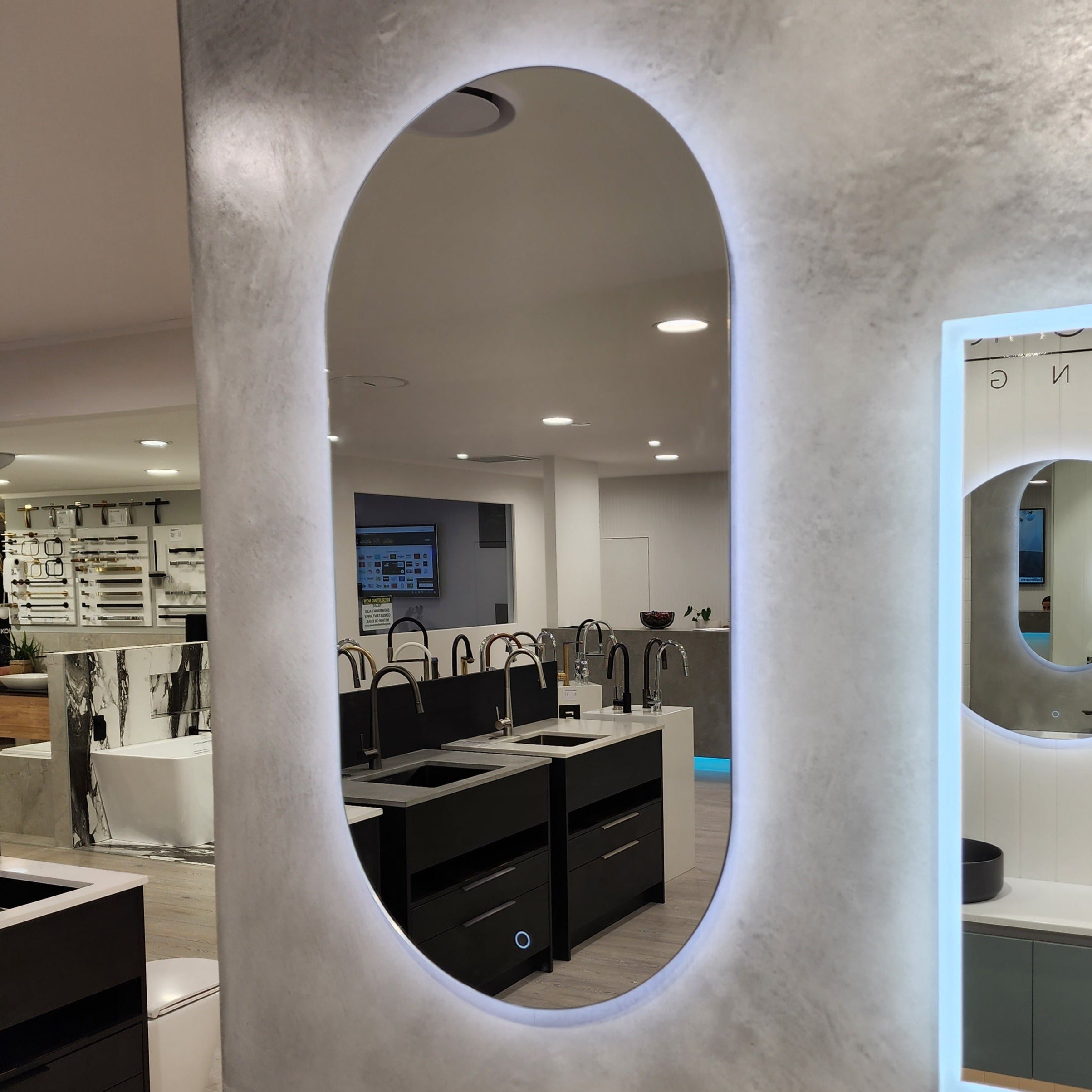 new tech-ambience-pill-back-lit-mirror