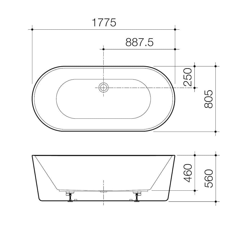 caroma-urbane-freestanding-bath-1780-spec-sheet