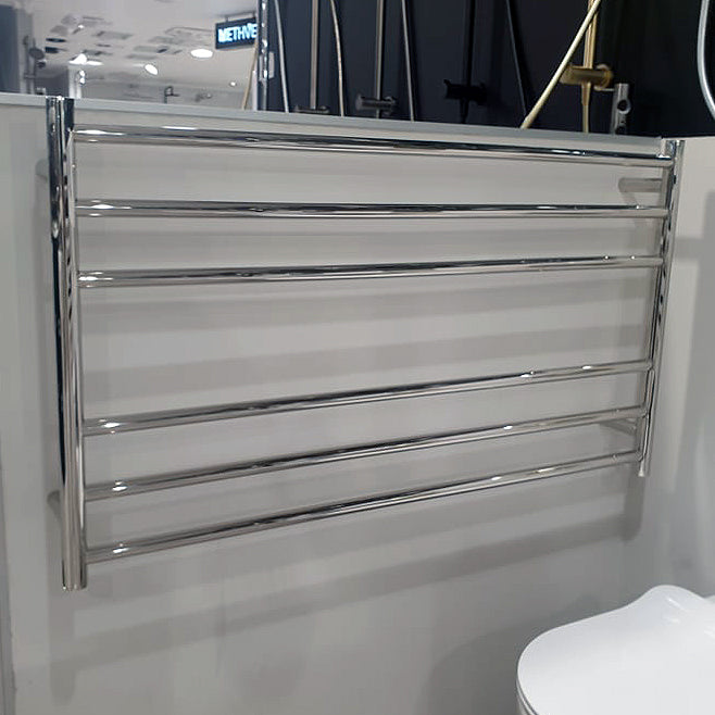 CODE ROUND HEATED TOWEL LADDER 600X1050MM - 2 COLOURS