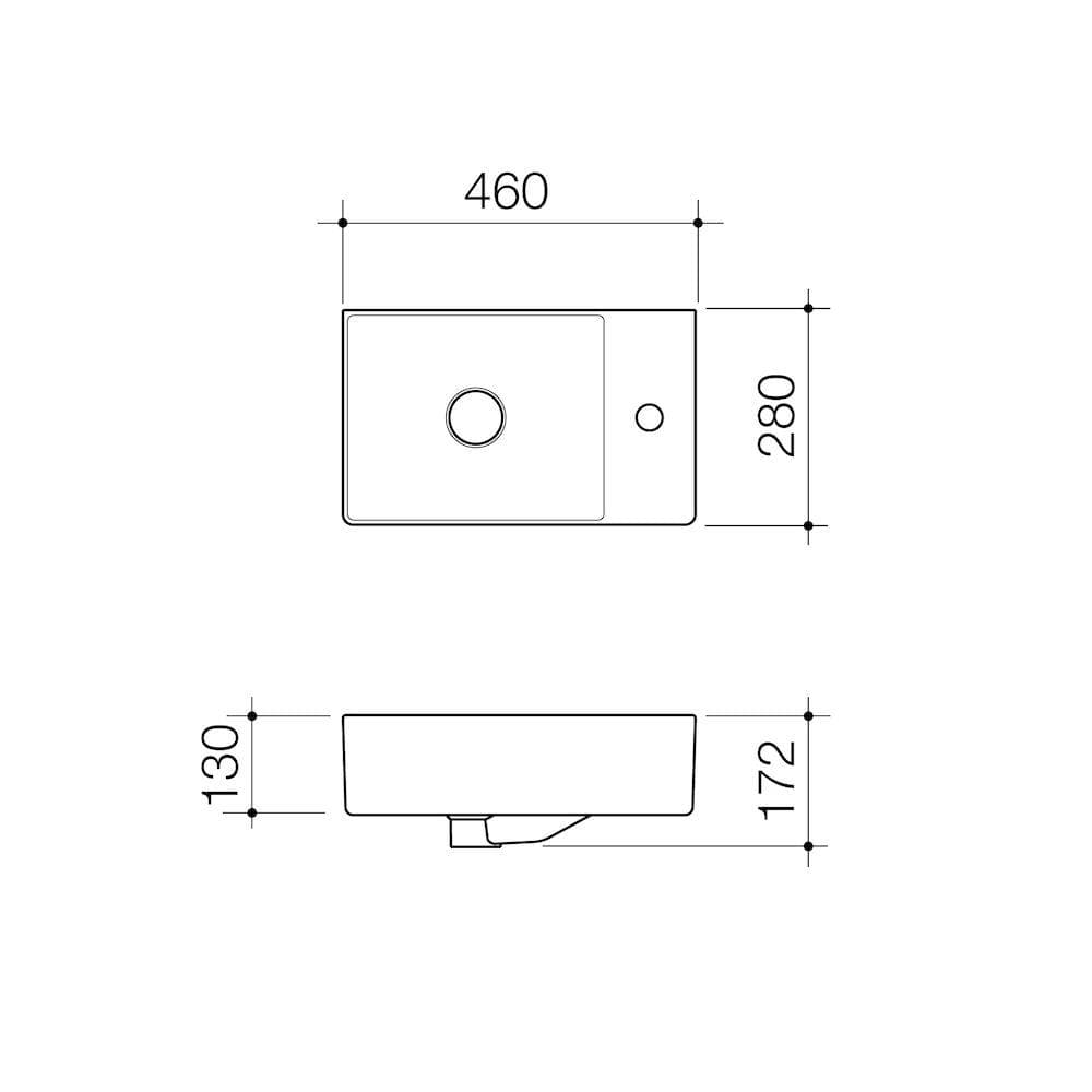 caroma-urbane-hand-wall-basin-460-spec-sheet