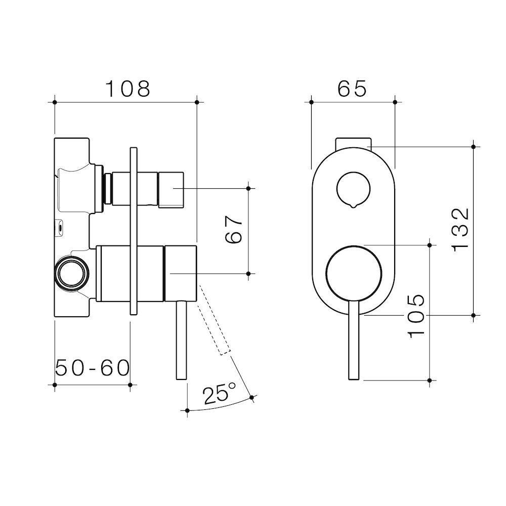 caroma-liano-bath-shower-mixer-with-diverter-round-cover-plate-spec-sheet