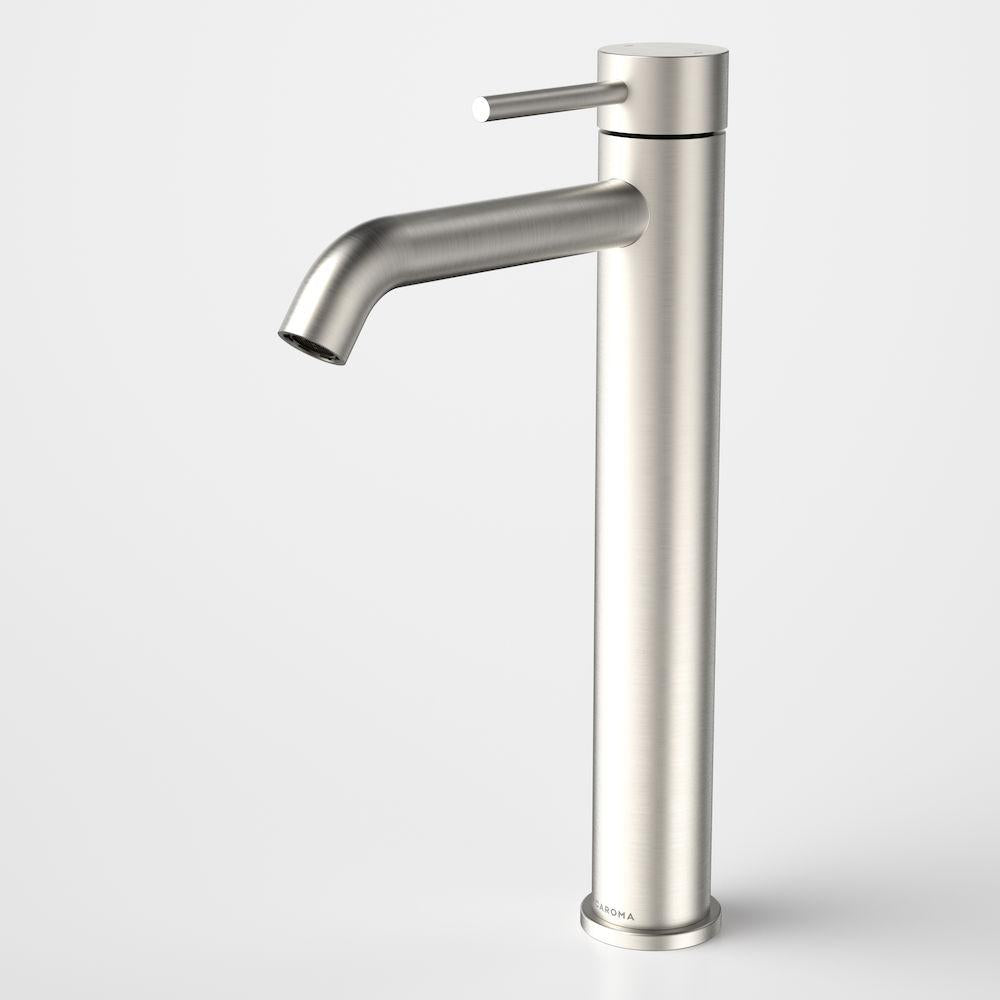 caroma-liano-tower-basin-mixer-brushed-nickel