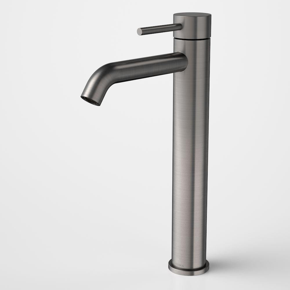 caroma-liano-tower-basin-mixer-gunmetal