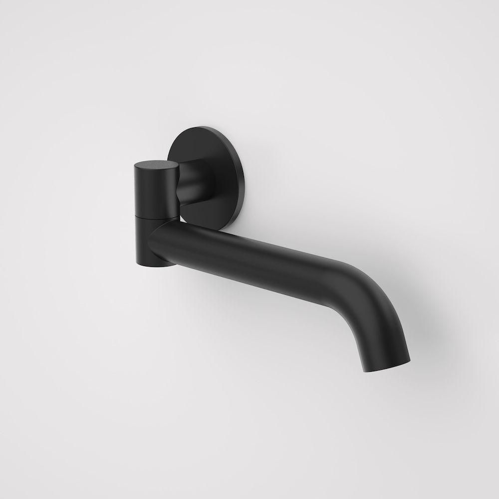 caroma-liano-swivel-bath-spout-220-matte-black