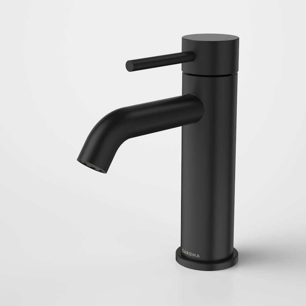caroma-ilano-basin-mixer-matte-black
