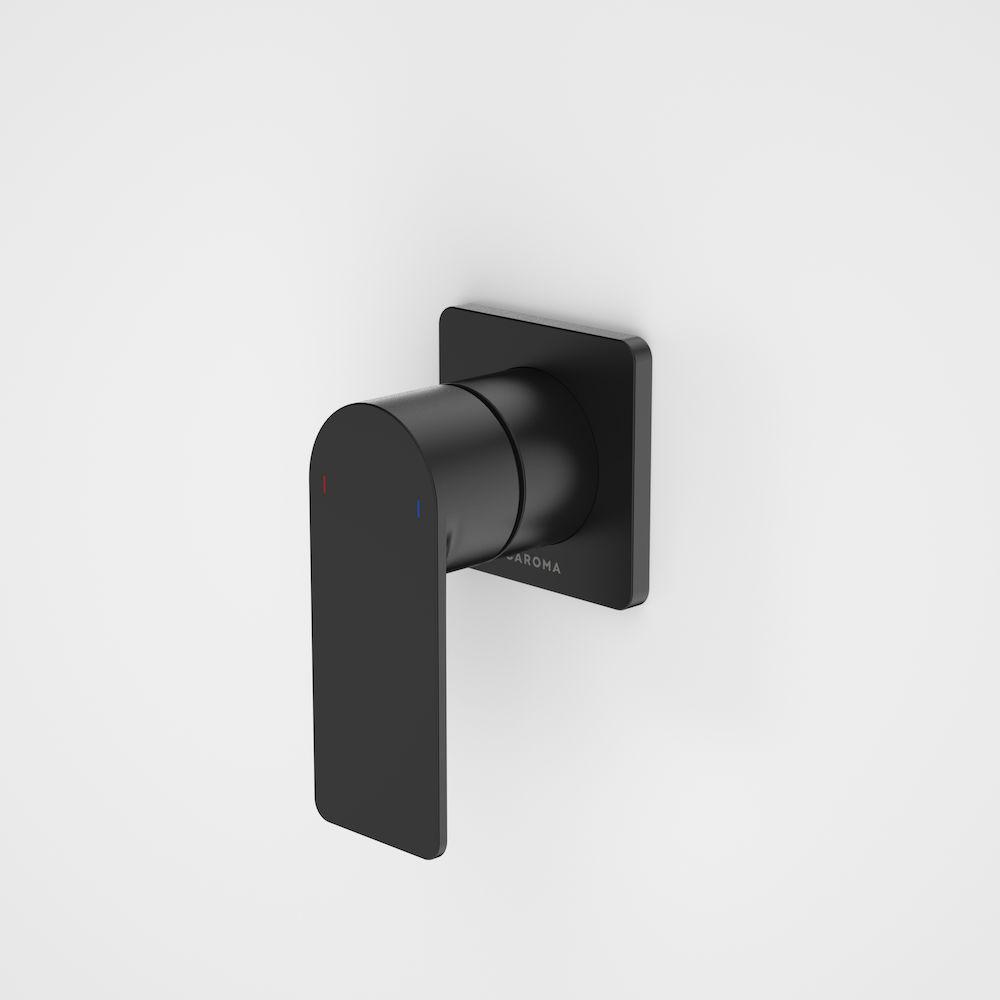 caroma-urbane-shower-bath-mixer-round-or-square-matte-black