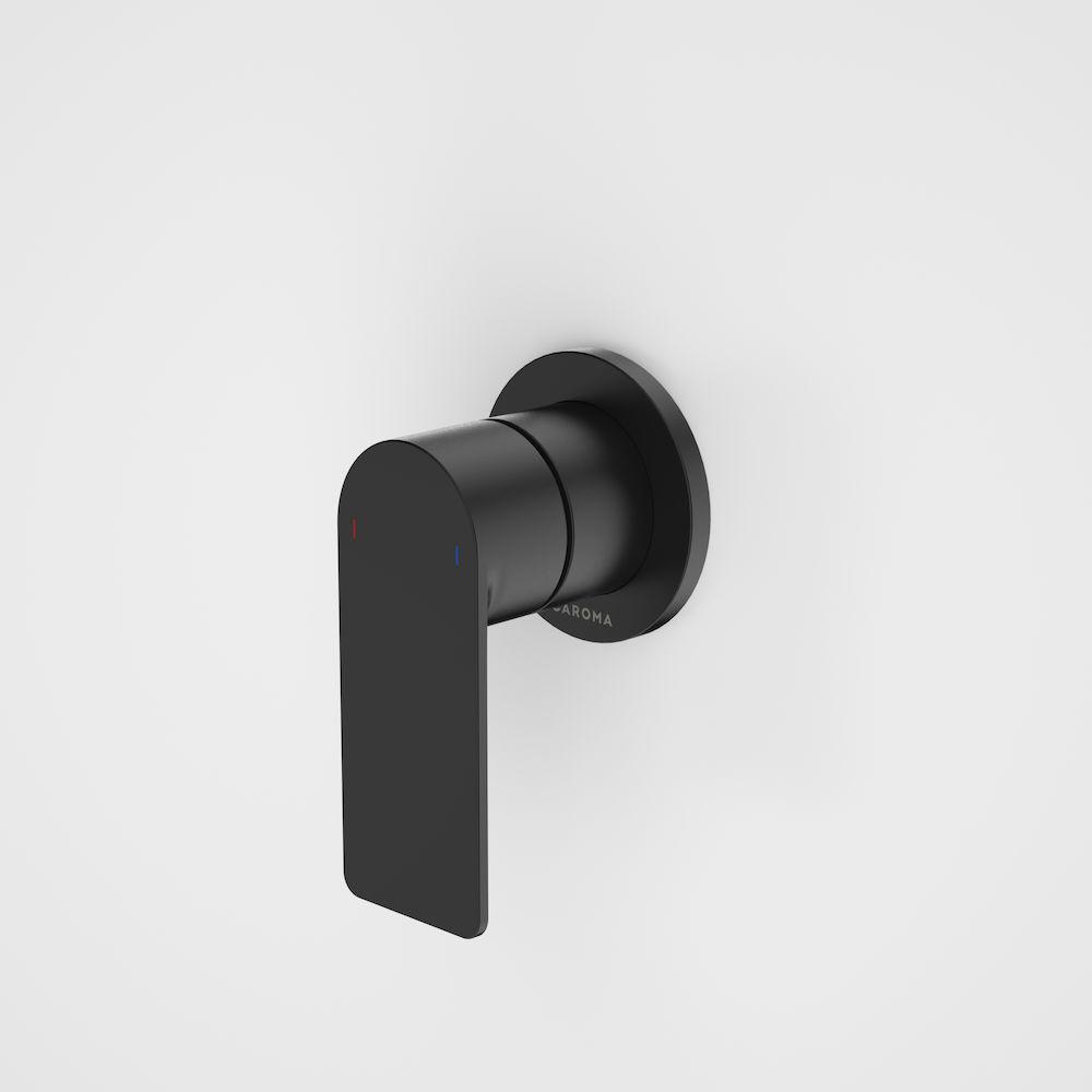 caroma-urbane-shower-bath-mixer-round-or-square-matte-black