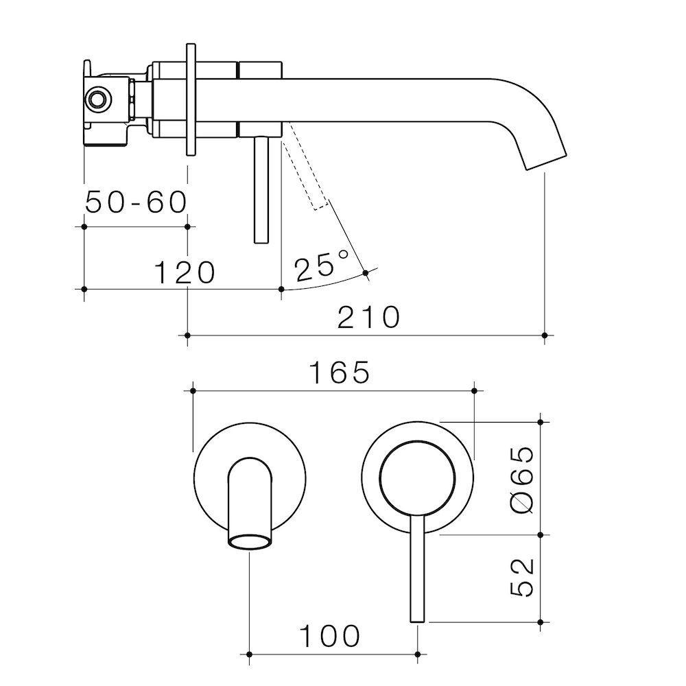 caroma-liano-wall-basin-bath-mixer-spec-sheet
