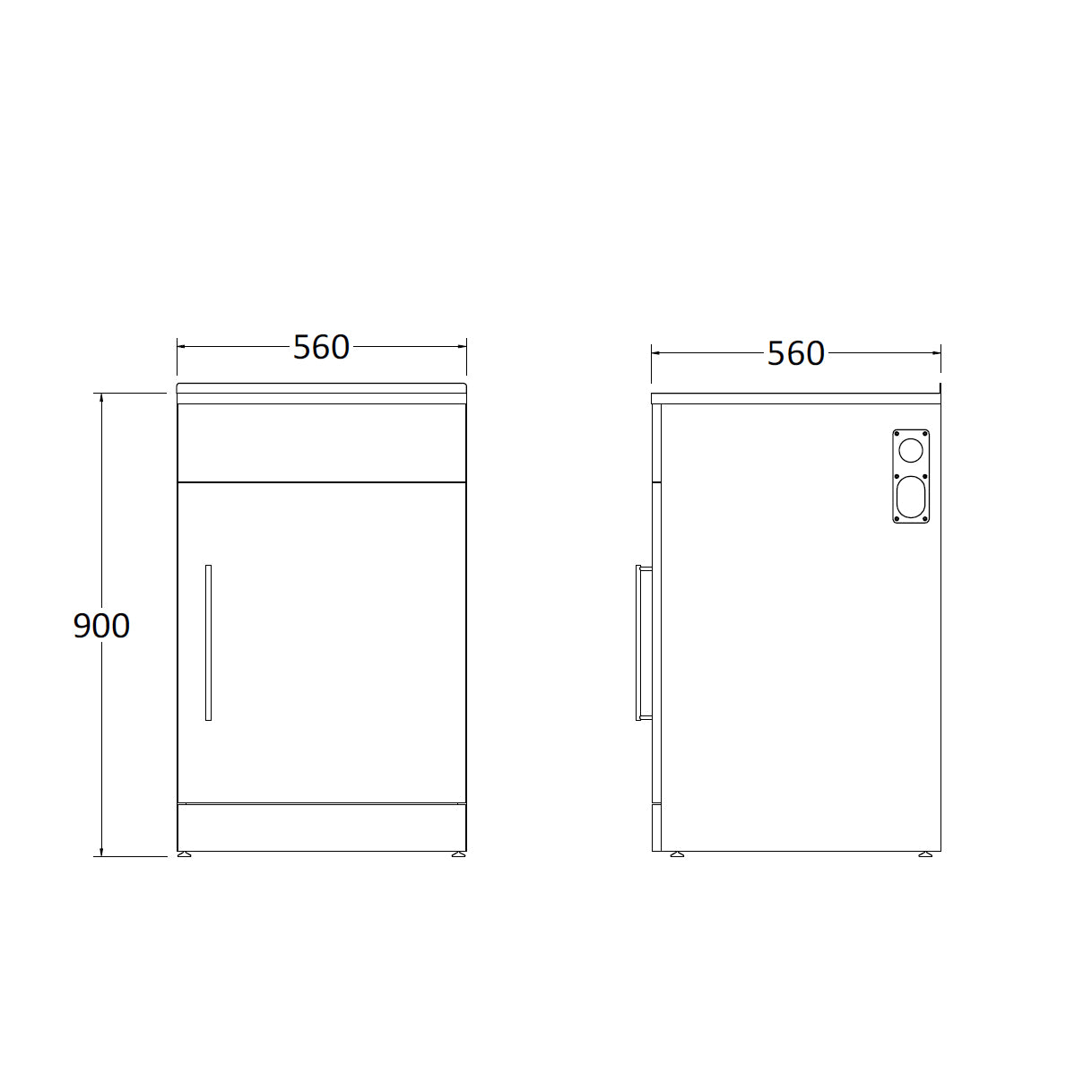 code-trade-laundry-tub-560-spec-sheet